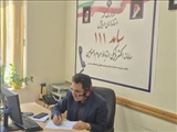 ارتباط مستقیم مهندس فرزاد قلندری فرماندار اردبیل با شهروندان از طریق سامانه سامد ۱۱۱