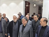 دیدار استاندار وفرماندار اردبیل با رئیس‌کل دادگستری استان به مناسبت هفته قوه قضاییه / افتتاح سالن اجتماعات دادگستری کل استان