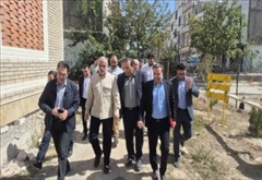 بازدید نایب‌رئیس مجلس و فرماندار اردبیل از پروژه کانون فرهنگی و هنری پردیس کودکان و نوجوانان
