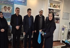 فرماندار اردبیل در بازدید از مرکزنگهداری کودکان معلول ذهنی مؤسسه خیریه ائمه اطهار (ع)