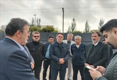 بازدید فرماندار اردبیل از روند احداث مدرسه دارالفنون ۲ و بررسی مسائل زیرساختی
